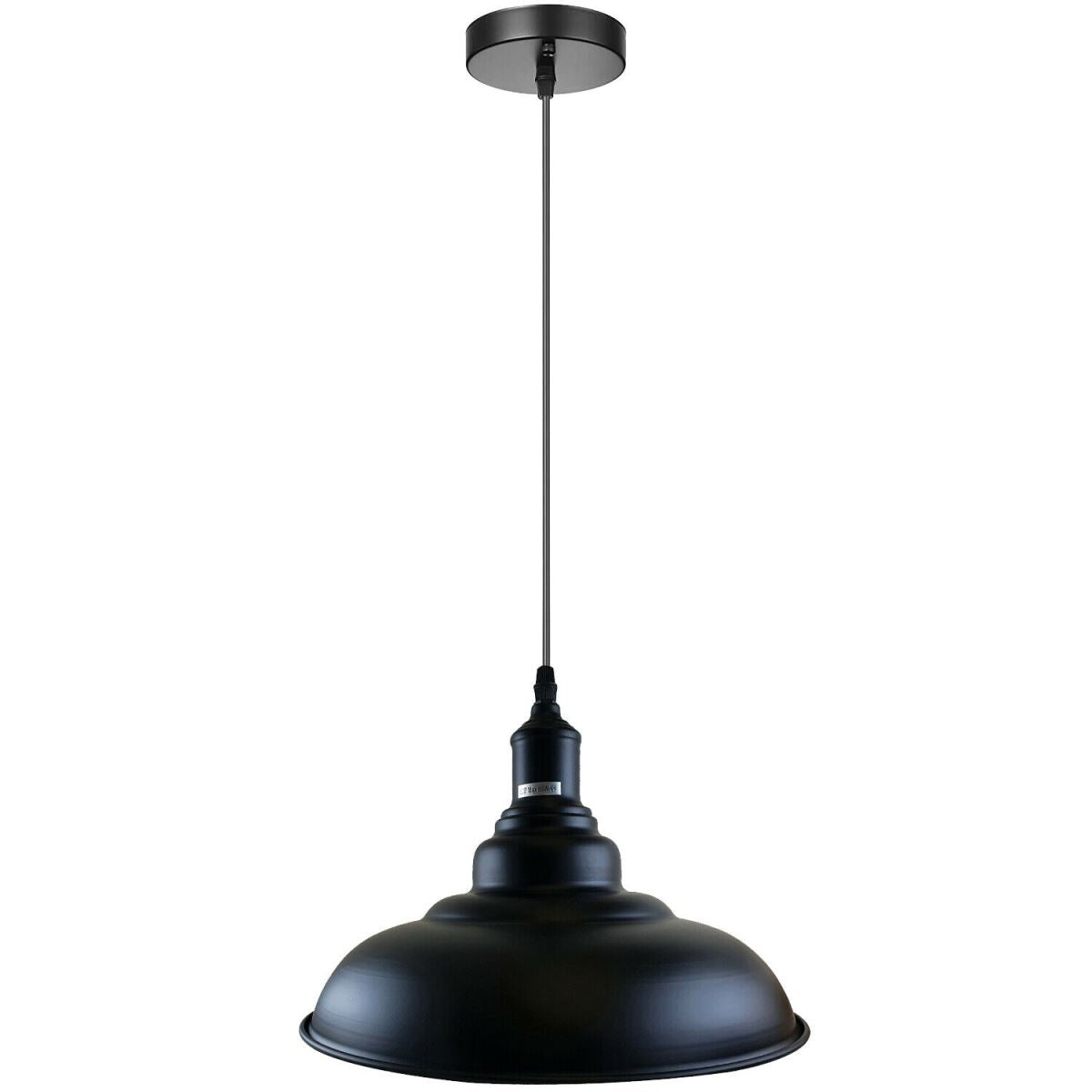 Colours Industrial Retro Loft Metal Ceiling Lamp Shade Pendant Light~1642 - LEDSone UK Ltd