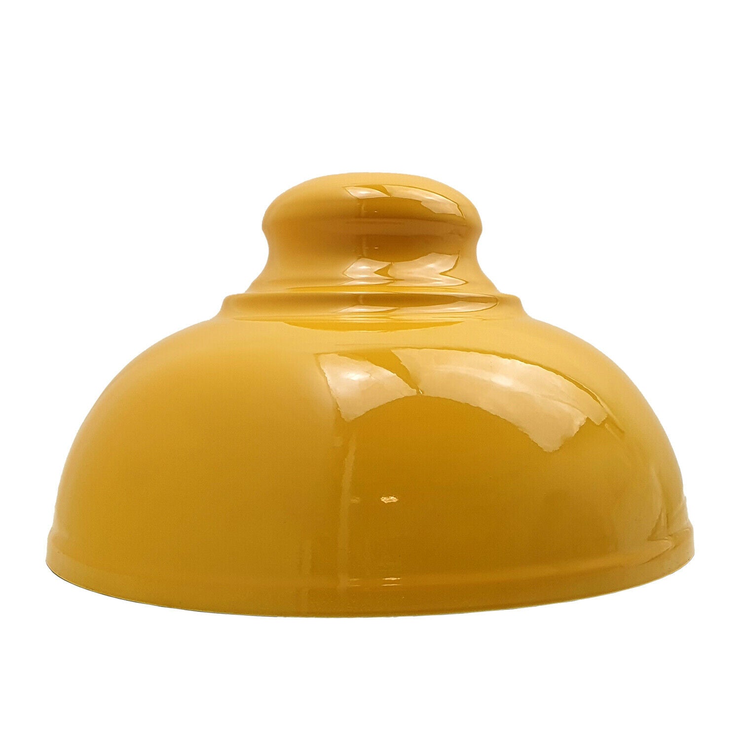 Yellow Metal Vintage None Electric Pendant Light Shade~2080 - LEDSone UK Ltd