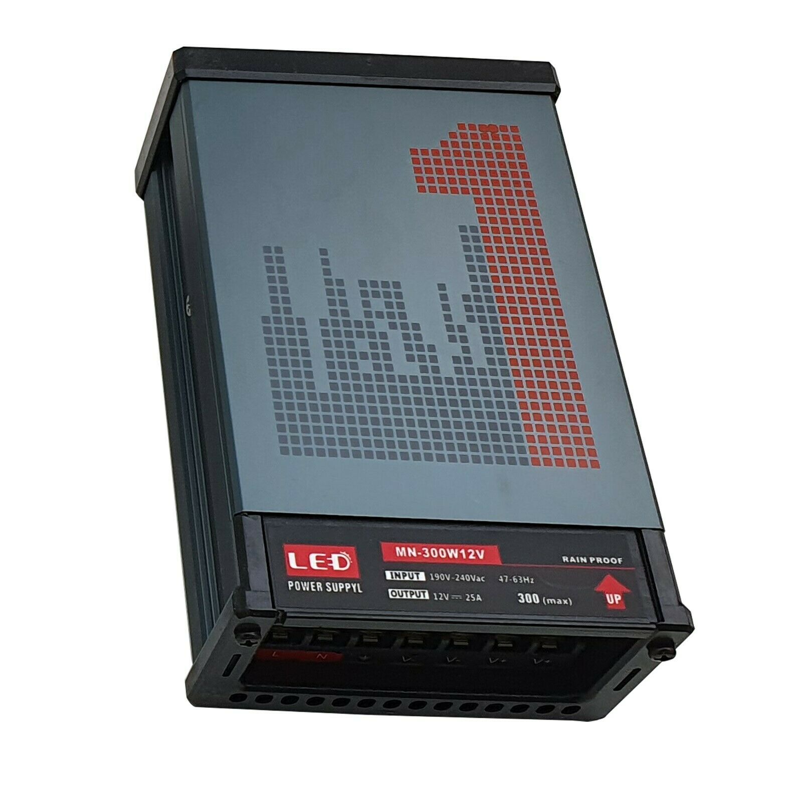 LED DC 12V 300W Rainproof Power Supply Outdoor Transformer~2104 - LEDSone UK Ltd
