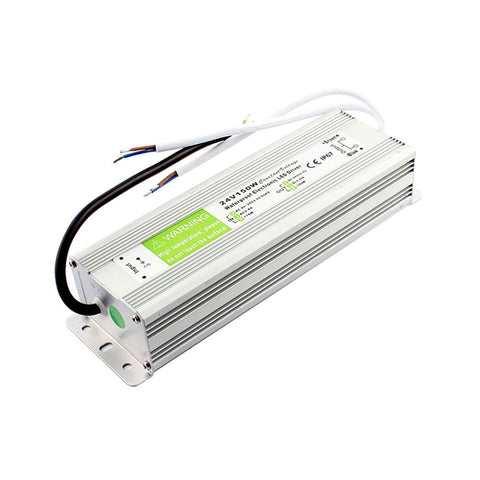 IP67 waterdichte DC 24V 150W LED-driver LED-voedingstransformator ~ 3334