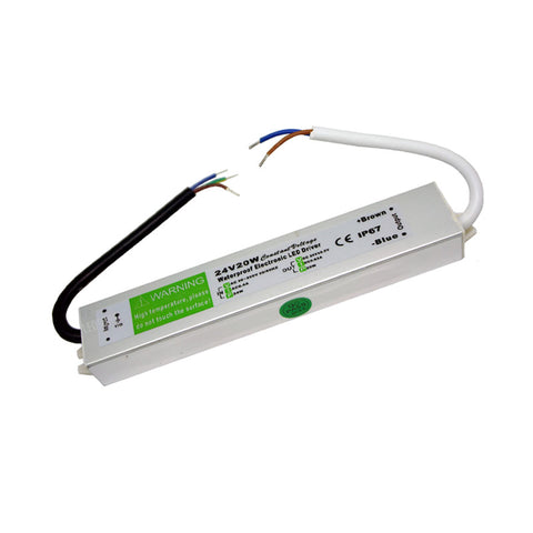 IP67 DC 24V 20W LED-driver constante spanning voedingstransformator ~ 3348