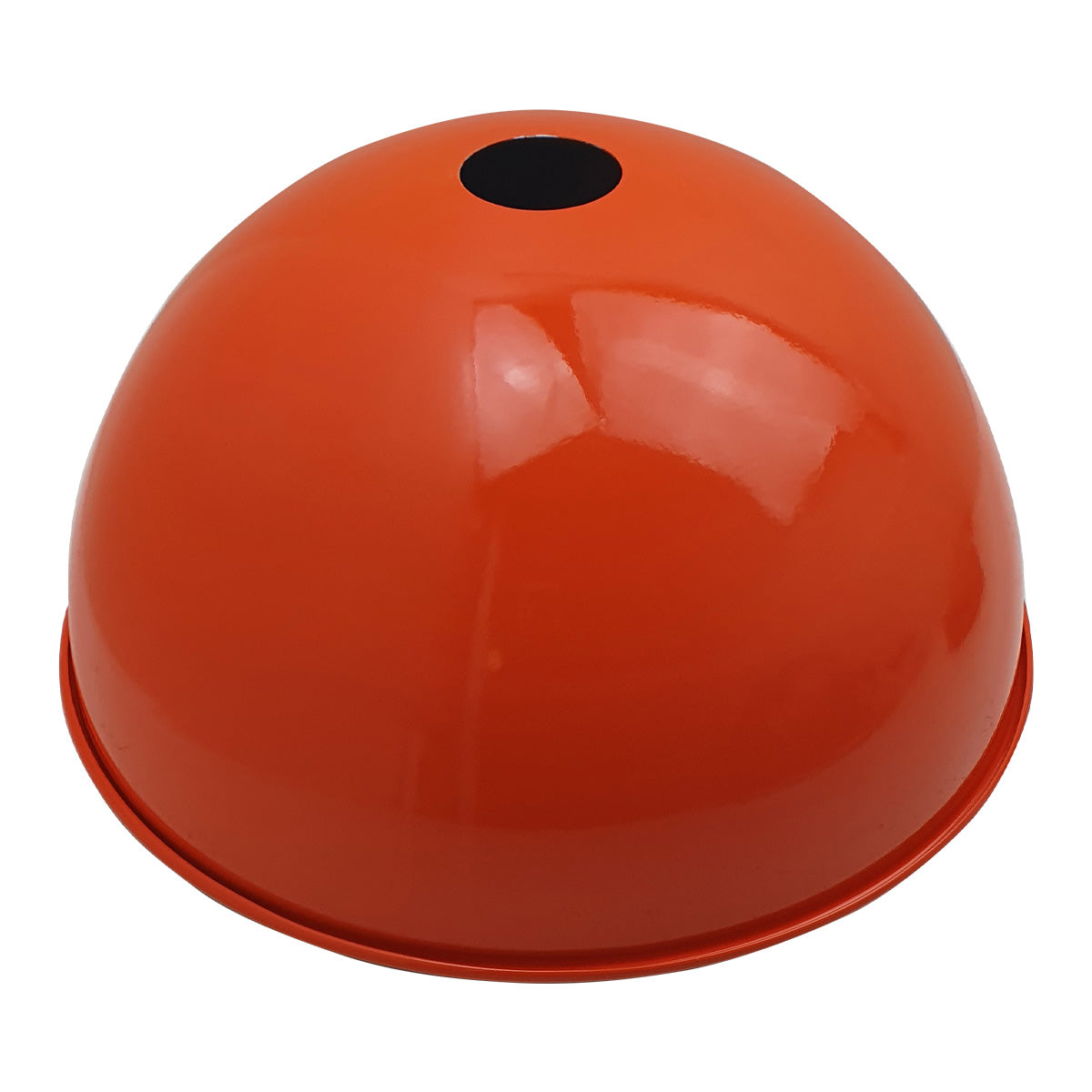 Orange Metal Cylinder Dome Light Shade Lamp shade ceiling light~1891 - LEDSone UK Ltd
