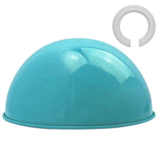 Retro Style Light Blue Metal Easy Fit Ceiling Pendant Light~1888 - LEDSone UK Ltd