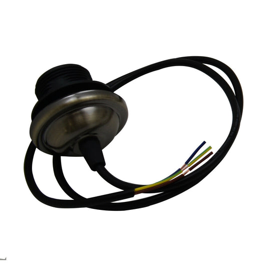 E27 Green Brass Colour Umbrella Holder PVC 2 Core Round Black Colour 1m Cable Pendant Set~2151 - LEDSone UK Ltd