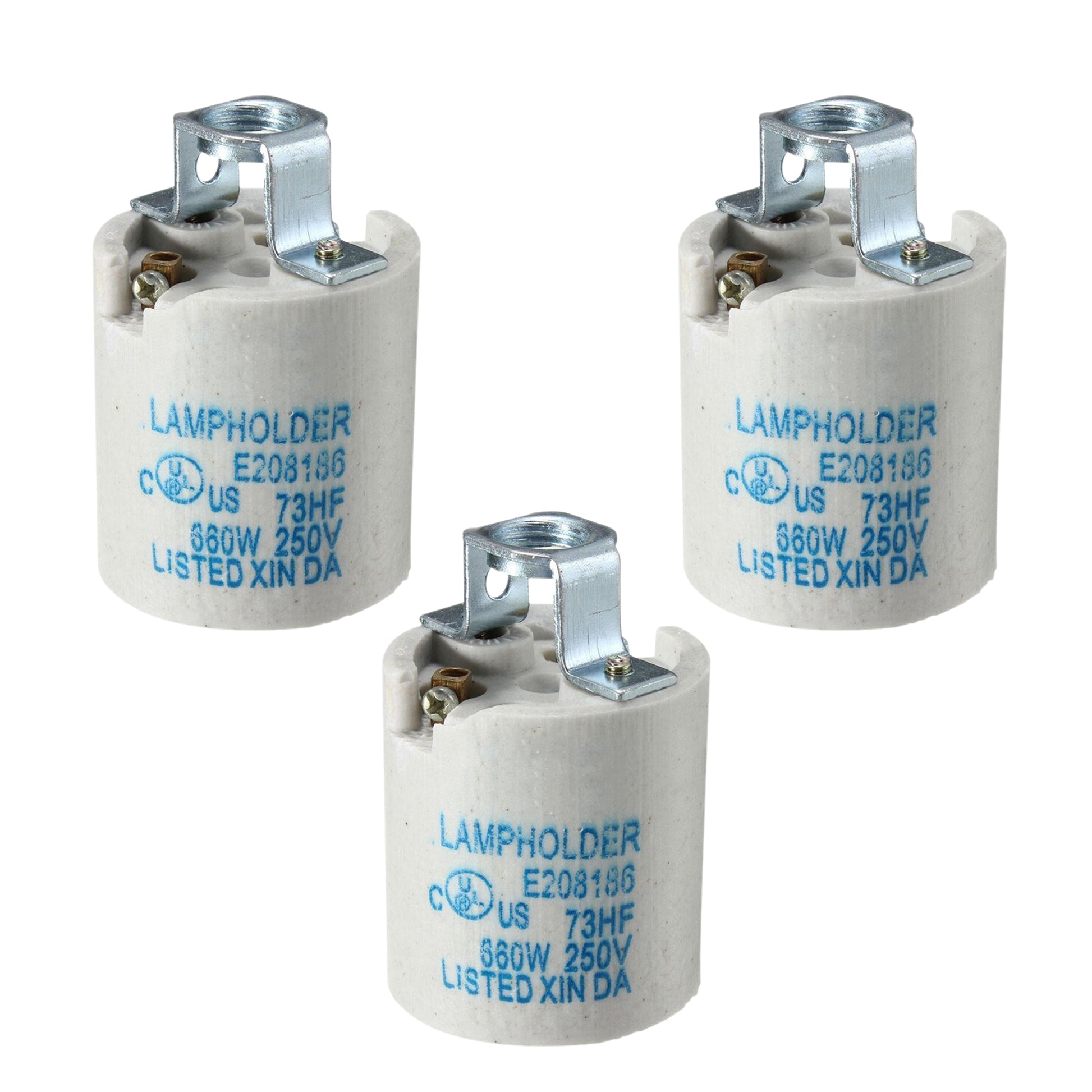 Ceramic Edison Screw Socket for Heat Lamps