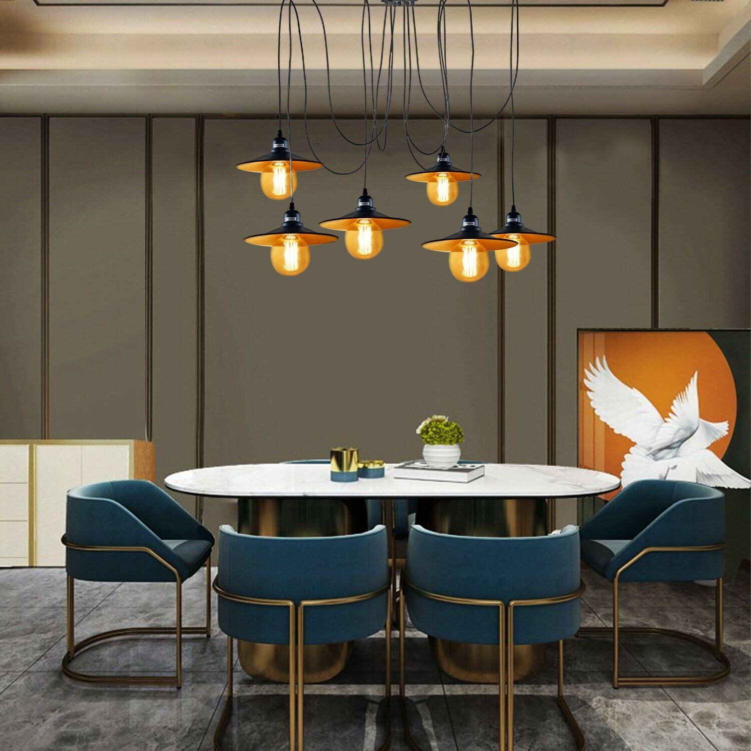 Modern Industrial Black Light