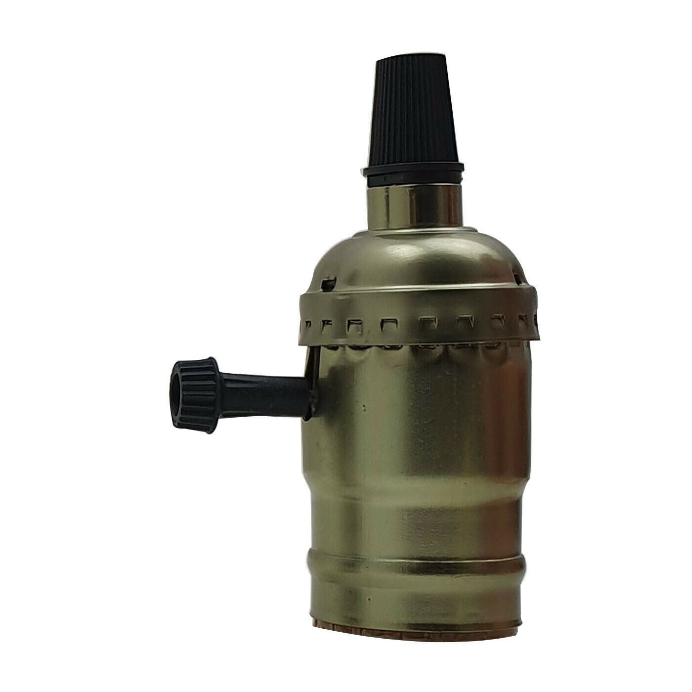 E27 Screw Vintage Switch Bulb Holder 