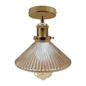 Franse gouden binnenplafondlamp van glas E27 hanglampverlichting~1610
