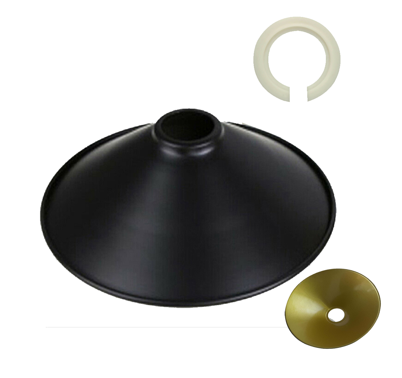 Modern Ceiling Pendant Light Shades Black Greenish Gold Color Lamp Shades~1116 - LEDSone UK Ltd