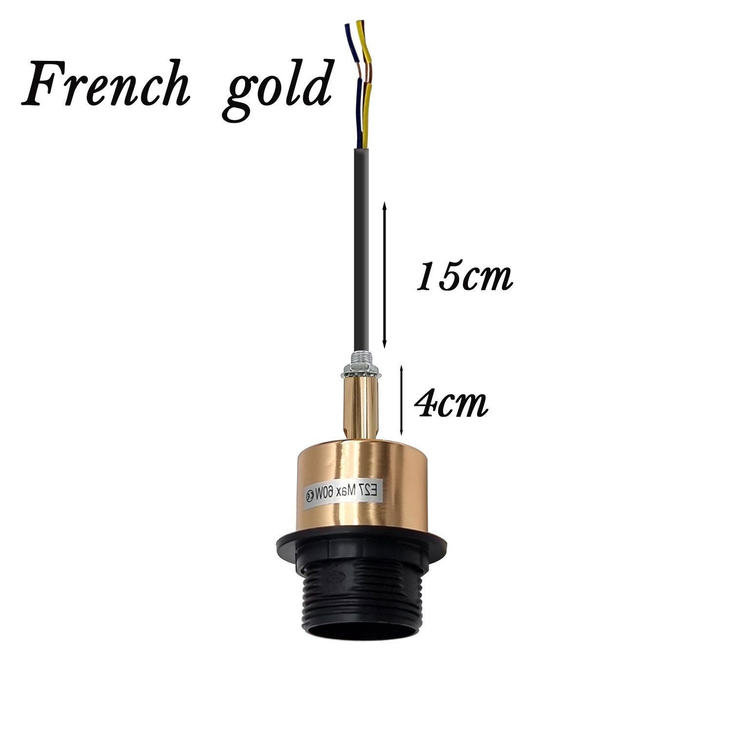 E27 Edison Base Light Bulb Wire Lamp Holder