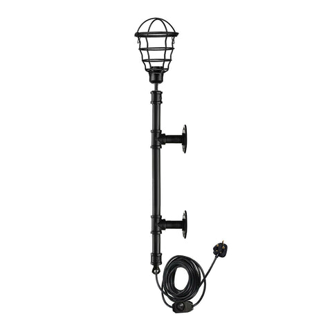 Retro industriële boerderij rustieke stijl lampfitting buis wandverlichting~3405