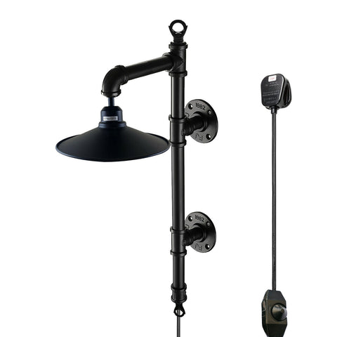 Retro industriële boerderij rustieke stijl lampfitting buis wandverlichting~3405