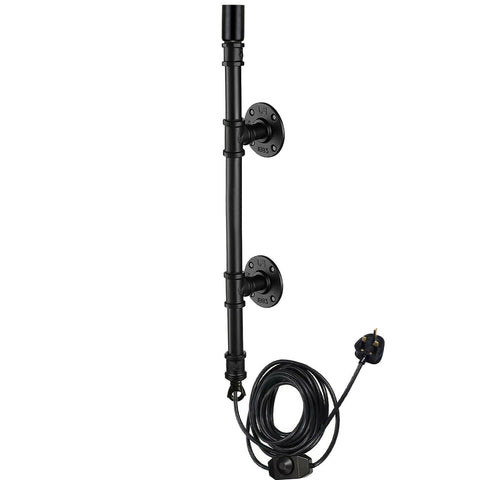 Retro industriële boerderij rustieke stijl lampfitting buis wandverlichting~3405