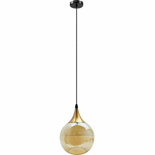 Smoked Glass Pendant Light Shade