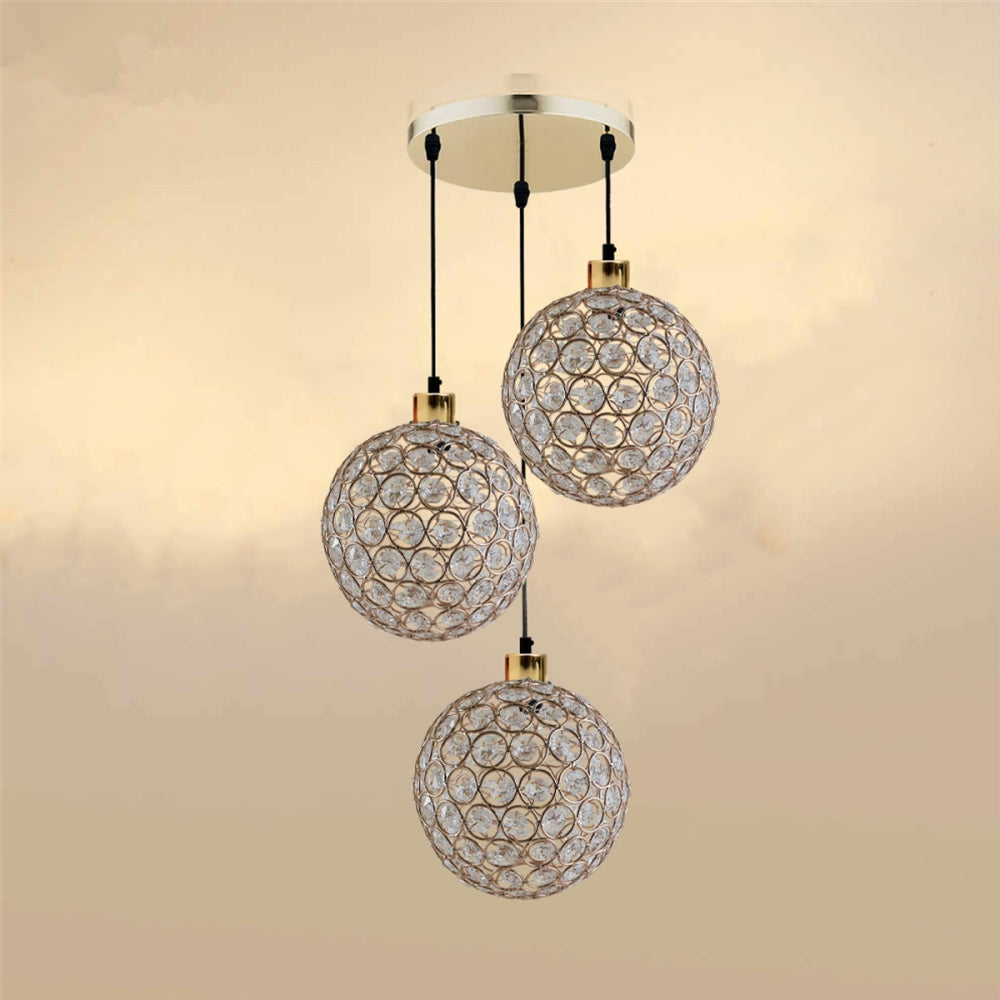 Glass Pendant Light UK Ball | Cylinder Shape