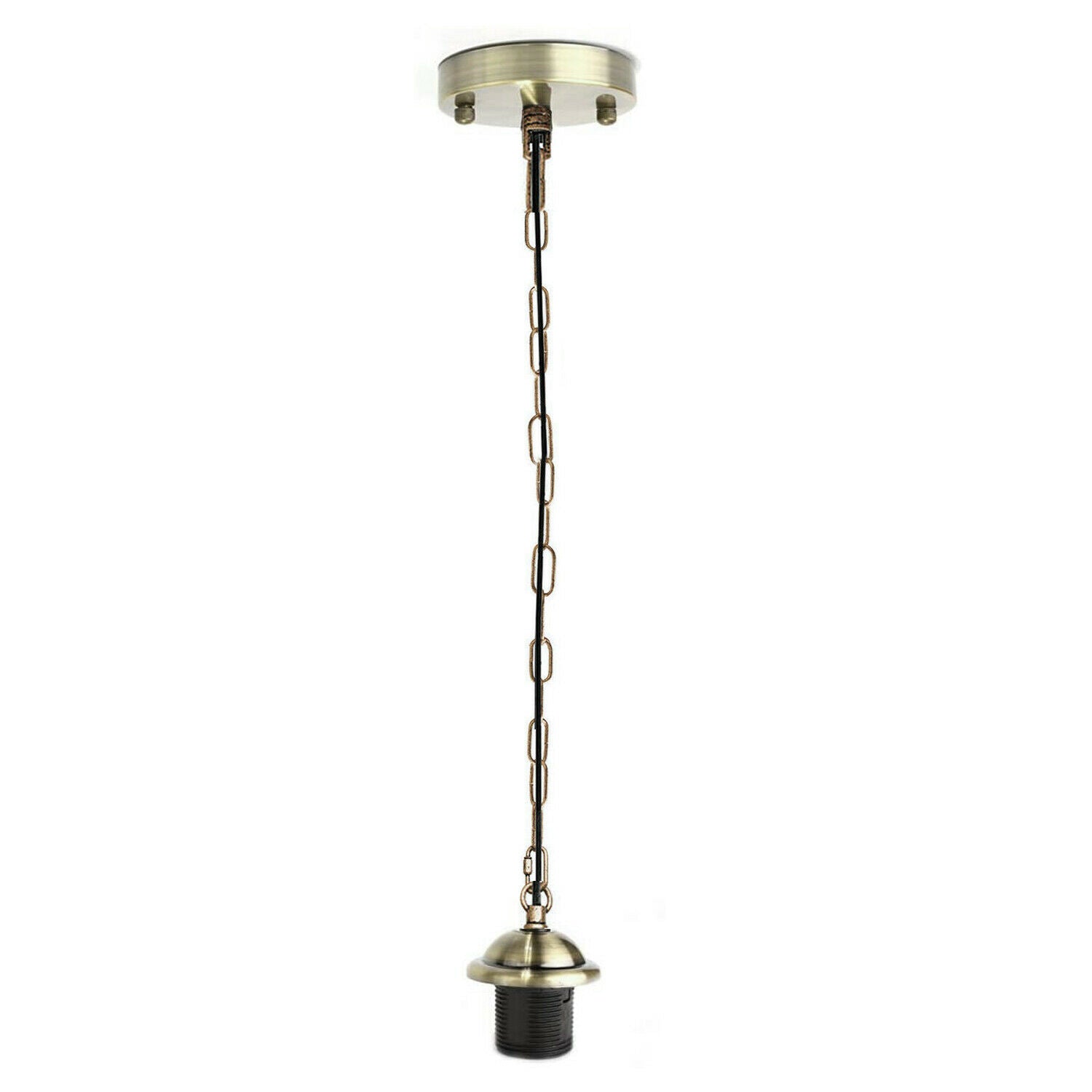 Green Brass E27 Vintage Industrial Loft Pendant Light~3126 - LEDSone UK Ltd