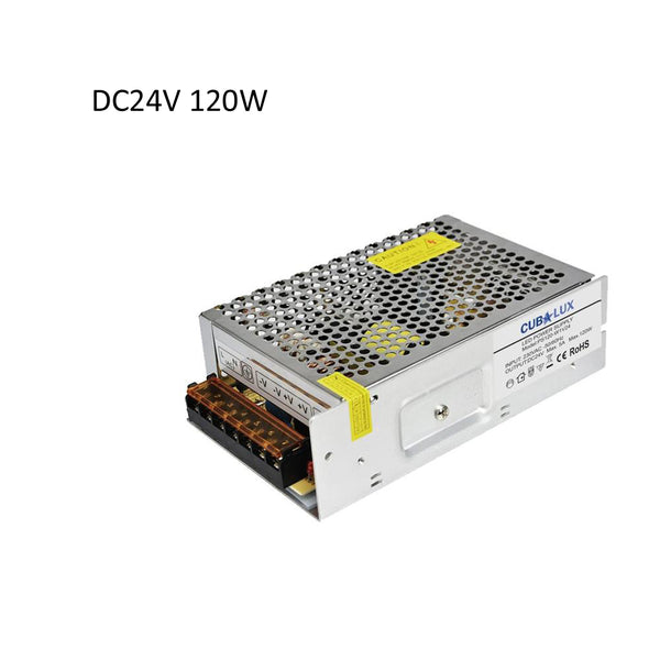24V LED-gereguleerde voedingstransformator | AC 240V naar DC 24V driver ~2223  – DC24V 5A 120W / 1 pak