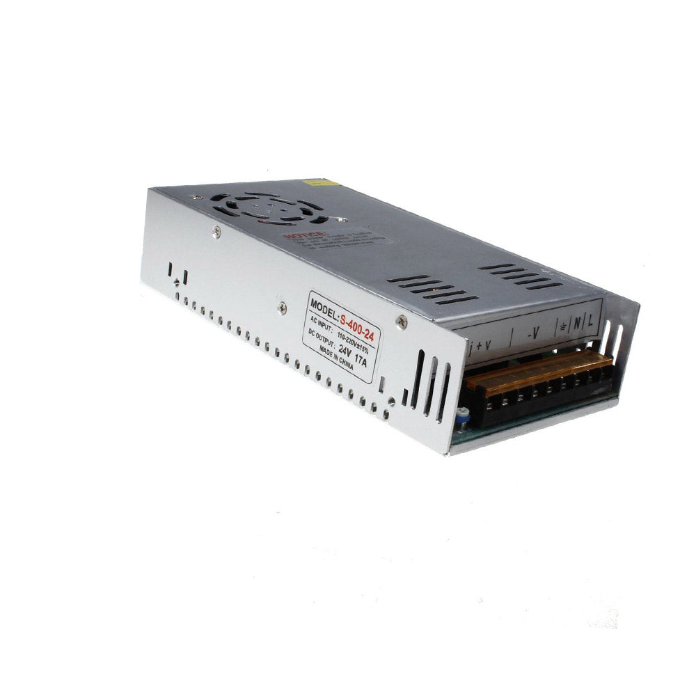 DC 24V 400W IP20 Universal Regulated Switching LED Transformer~3308 - LEDSone UK Ltd