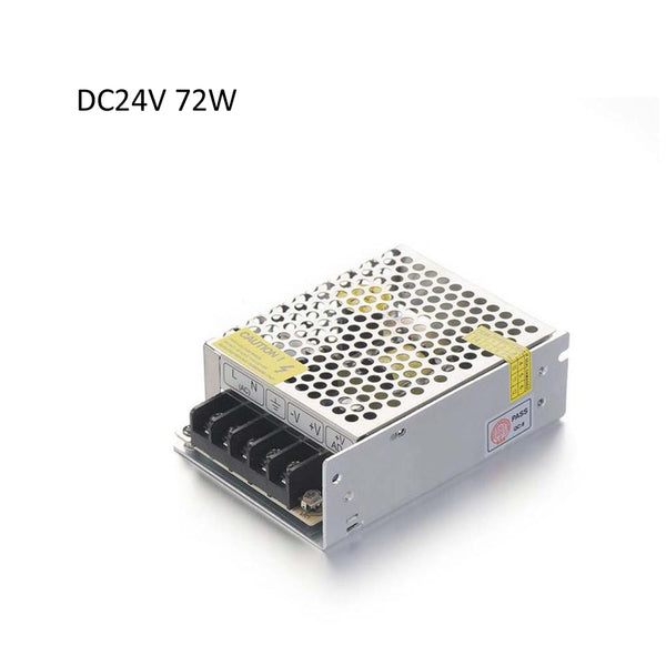 24V LED-gereguleerde voedingstransformator | AC 240V naar DC 24V driver ~2223  – DC24V 3A 72W / 1 pak