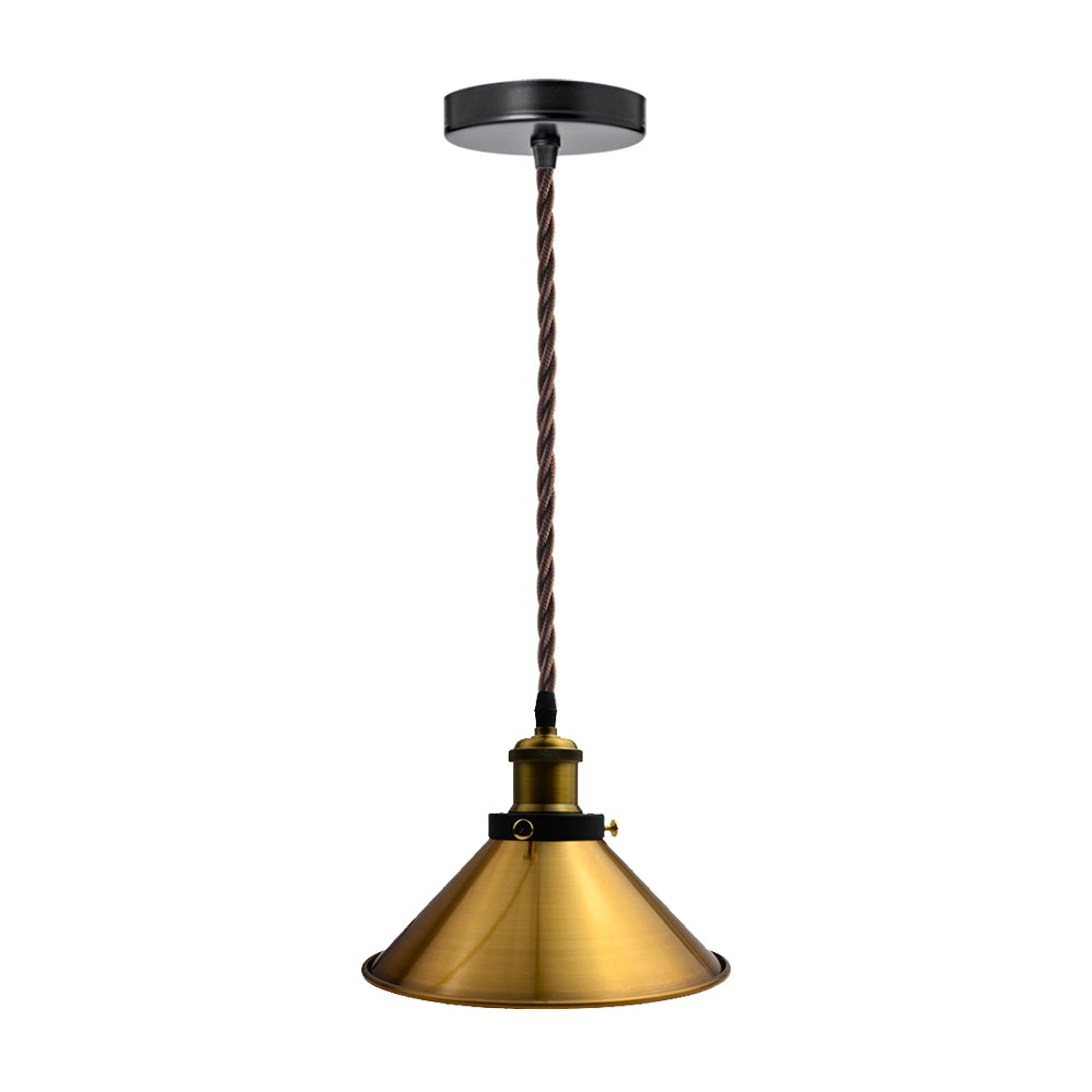 Yellow Brass-Colour-Lampshades