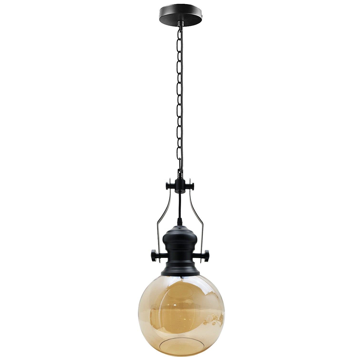 Industrial Retro Pendant Light Suspended Ceiling Lights Style Glass Lamp Shade~2589 - LEDSone UK Ltd