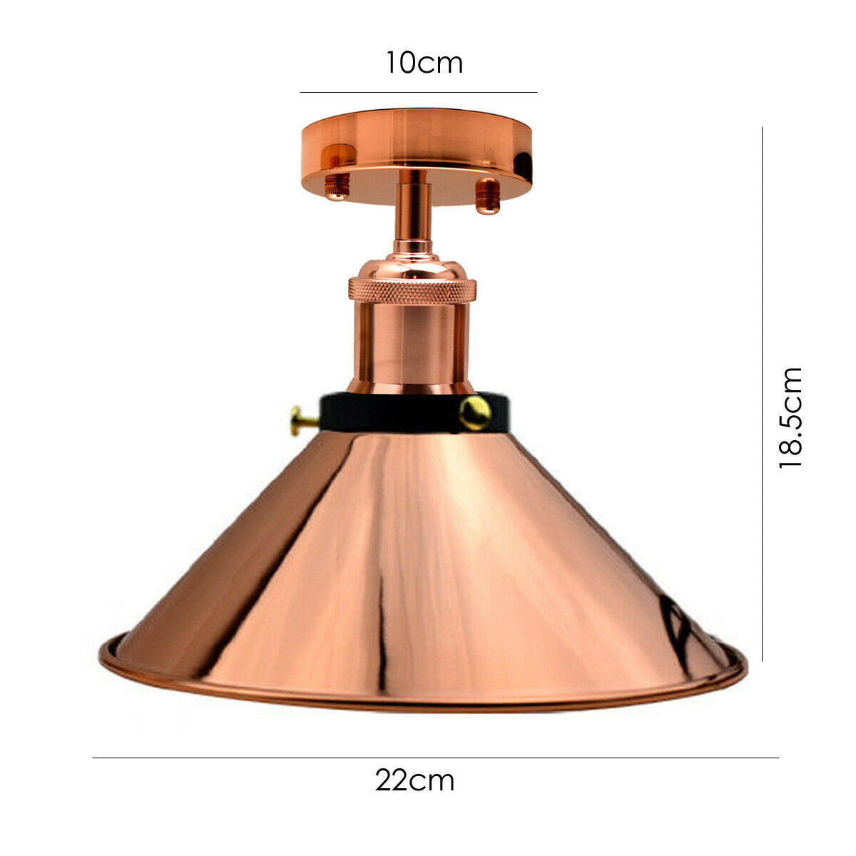 Industrial ceiling lights - size image