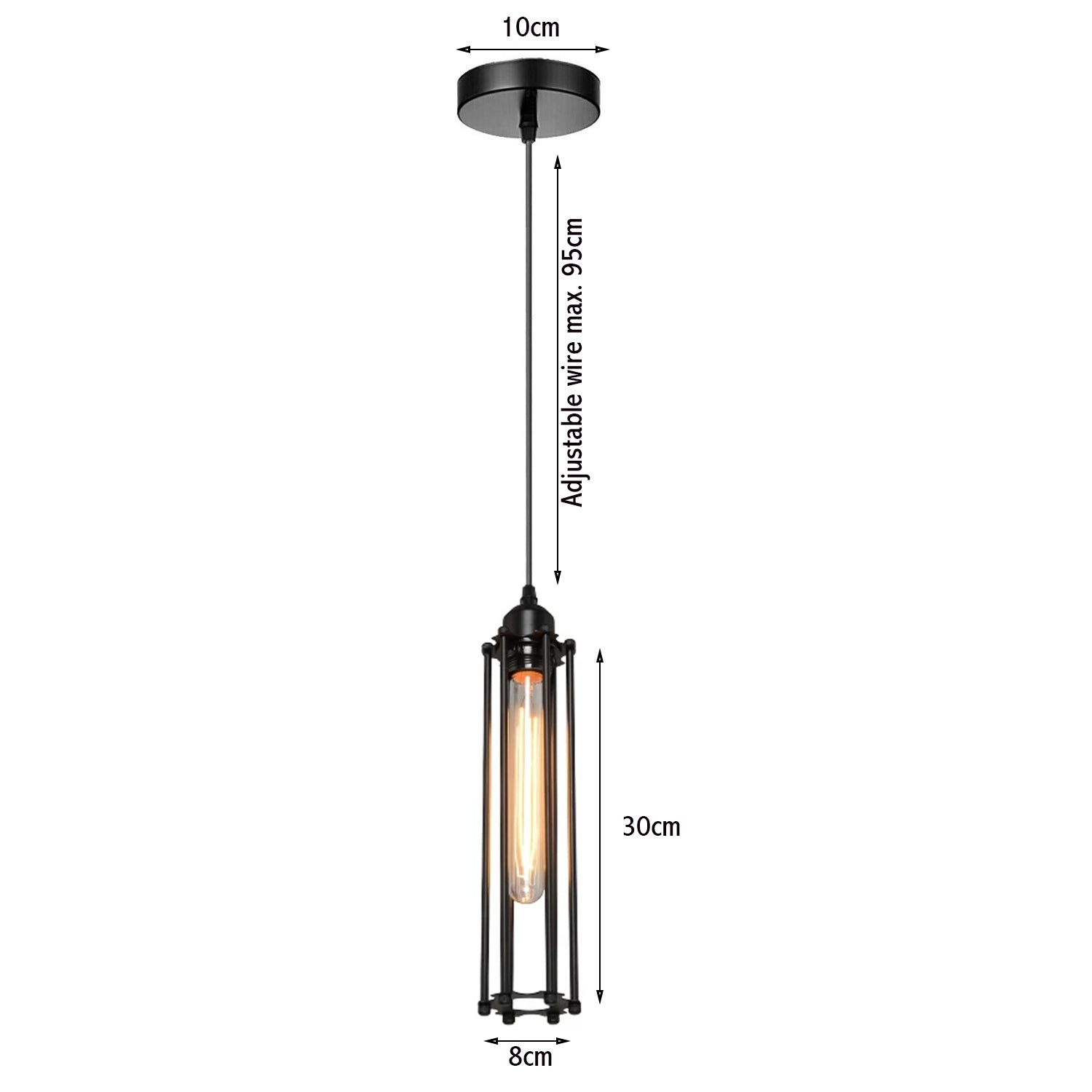 Energy-efficient LED bar light fixture