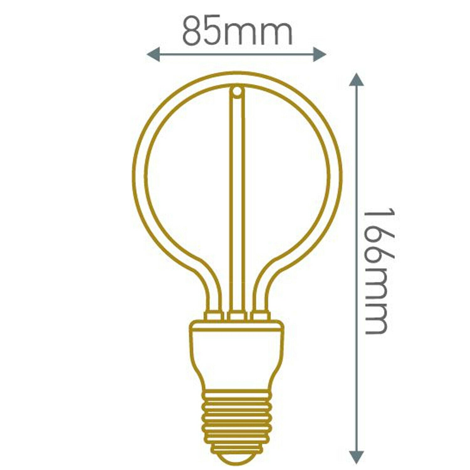 8W Decorative Light Bulb