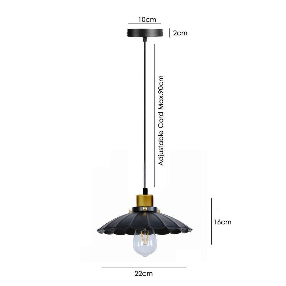 Adjustable black kitchen lights
