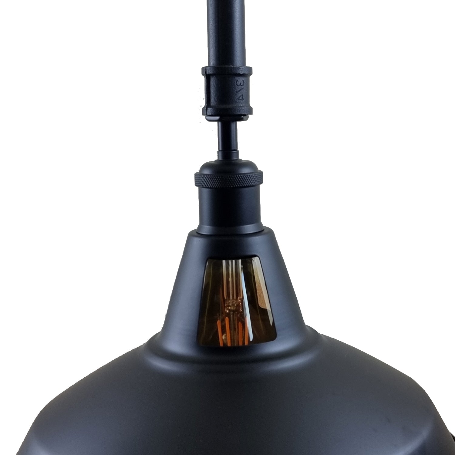 Black Metal Lampshade Industrial Retro Lighting Ceiling Light~1140 - LEDSone UK Ltd