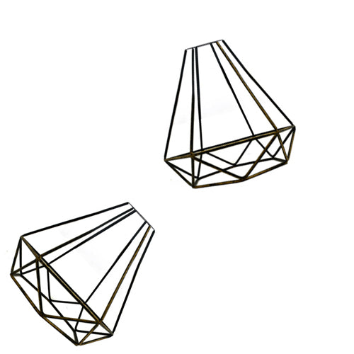 Metal Easy fit Vintage Brass wire cage~2192 - LEDSone UK Ltd