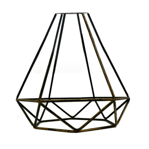 Metal Easy fit Vintage Brass wire cage~2192 - LEDSone UK Ltd