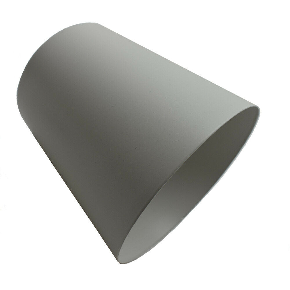 Modern Ash Colour Metal Easy Fit Lampshade~2244 - LEDSone UK Ltd