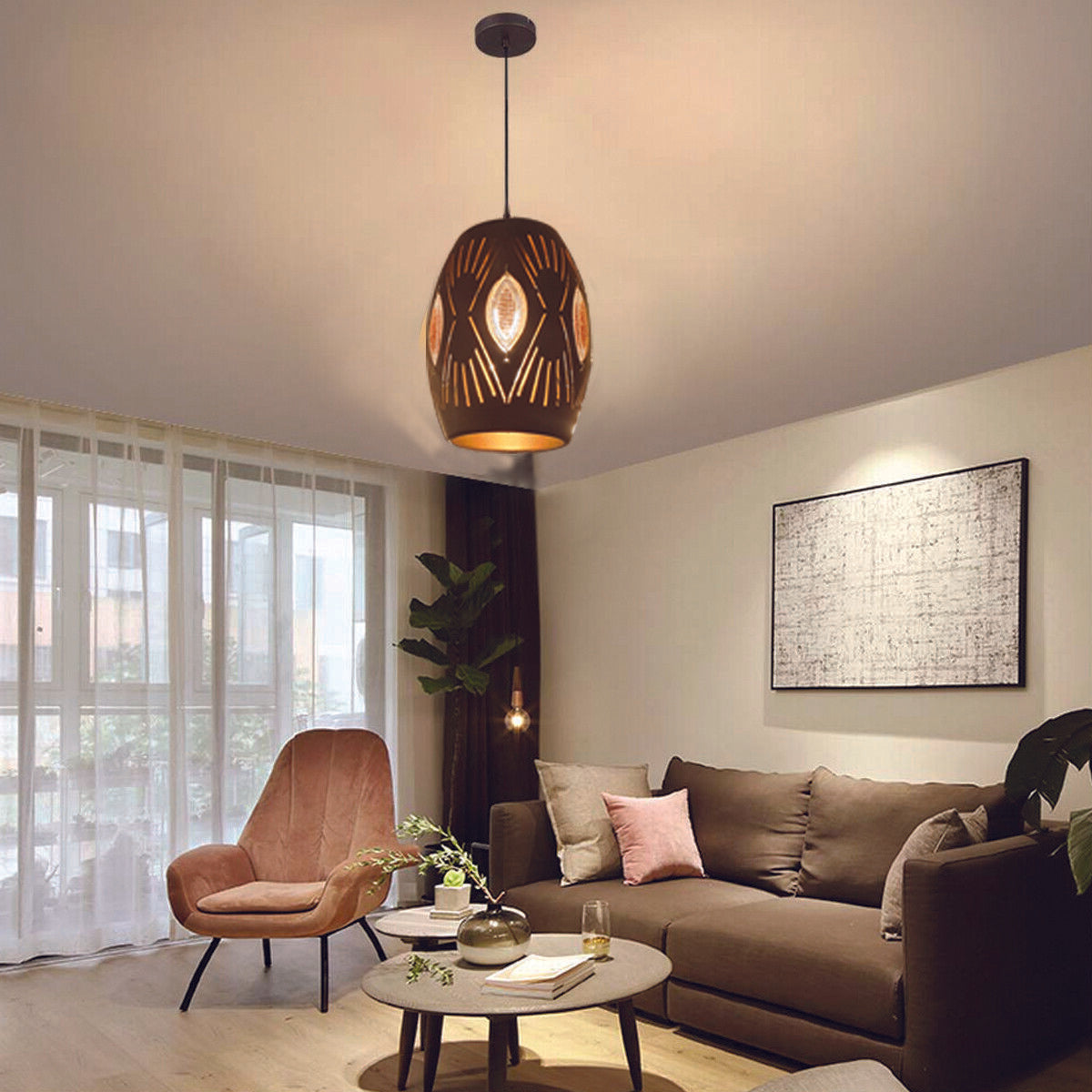 Modern Ceiling Pendant Light Fitting Pendant Chandelier Hanging Light~2548 - LEDSone UK Ltd