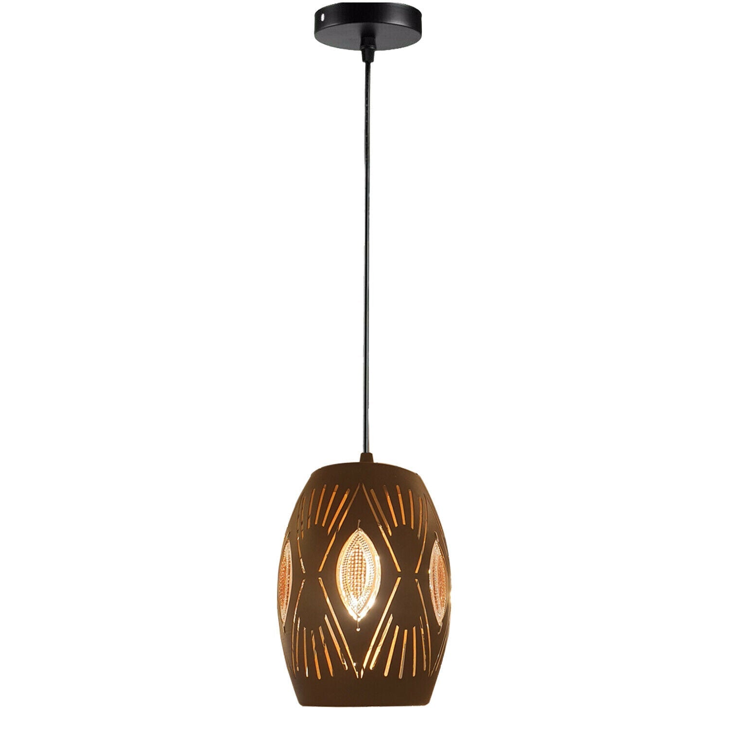 3 x Ceiling Pendant Light Fitting Pendant Chandelier Hanging Light~3402 - LEDSone UK Ltd