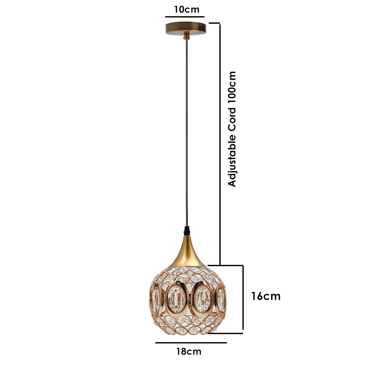 Modern Crystal Ceiling Pendant Lights Kitchen Living Bedroom Pendant Lamps UK~2694 - LEDSone UK Ltd