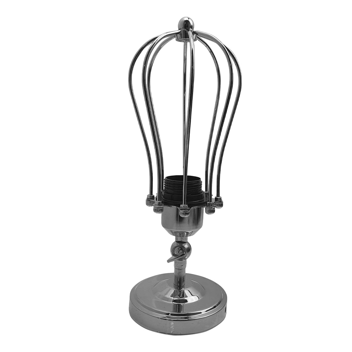 Modern Industrial Chrome Flex Arm Retro Light Cage Ceiling Fixtures E27~1594 - LEDSone UK Ltd