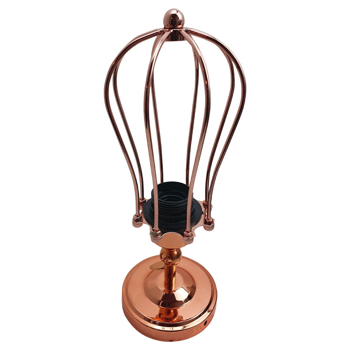 Modern Industrial Rose Gold Flex Arm Retro Light Cage Ceiling Fixtures E27~1595 - LEDSone UK Ltd