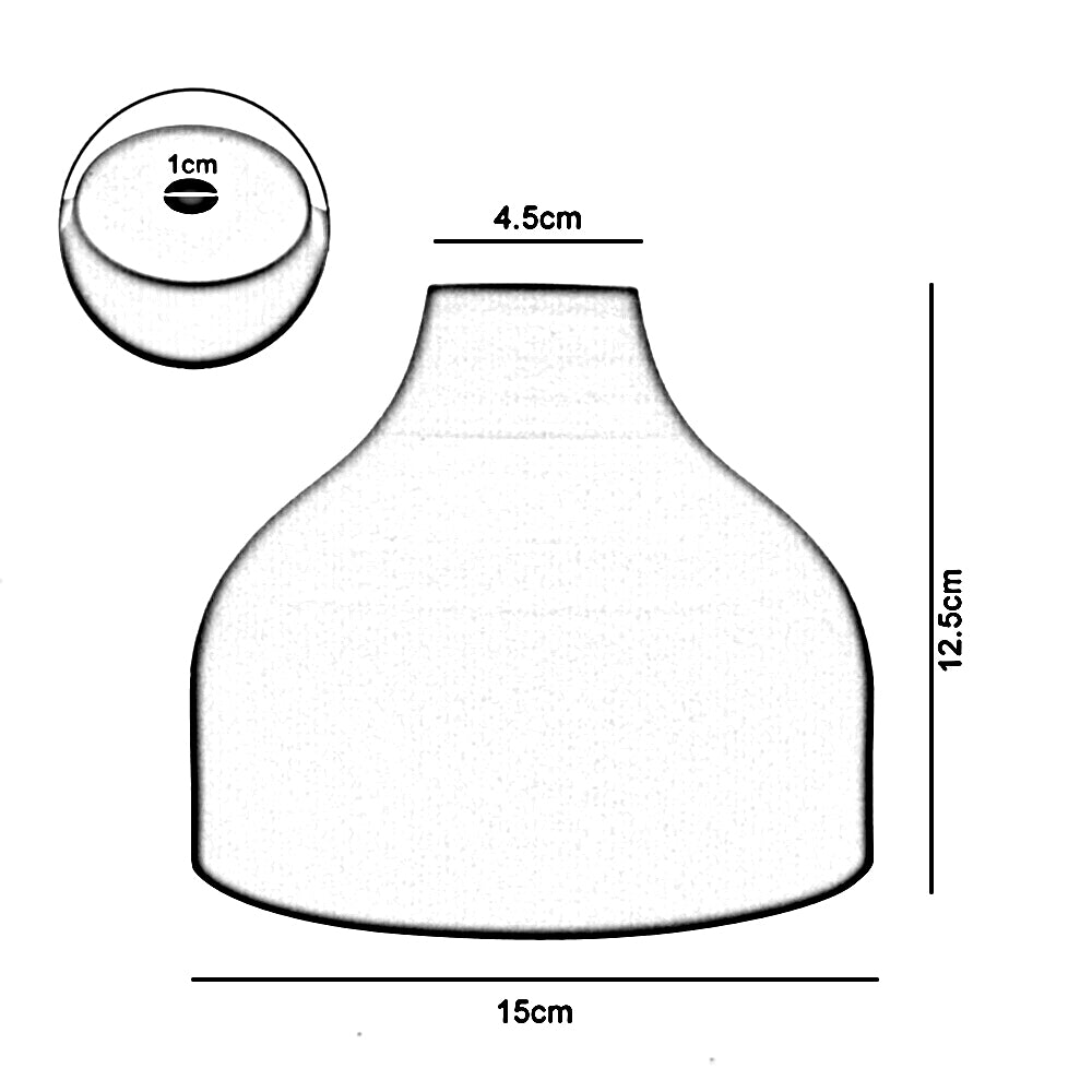 Modern Metal Green Colour Easy Fit Lampshade~2237 - LEDSone UK Ltd
