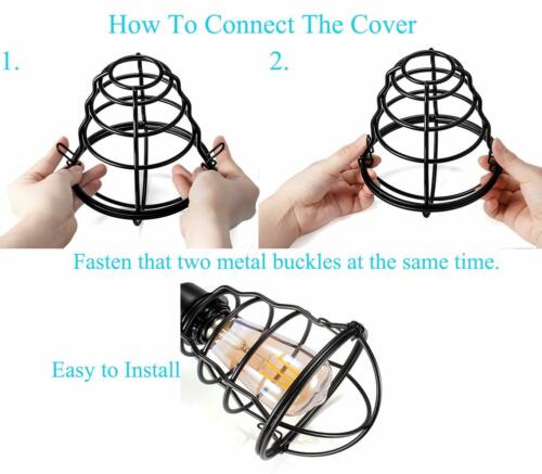 Modern Retro Wire Frame Ceiling wire cage~2187 - LEDSone UK Ltd