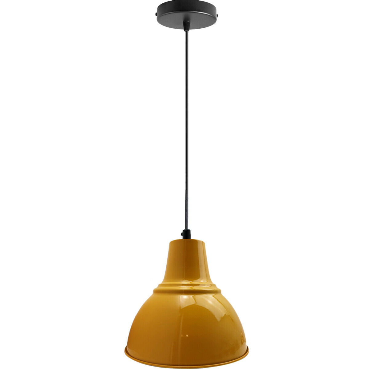 Modern Vintage Style Ceiling Yellow colour Pendant Lamp~2501 - LEDSone UK Ltd