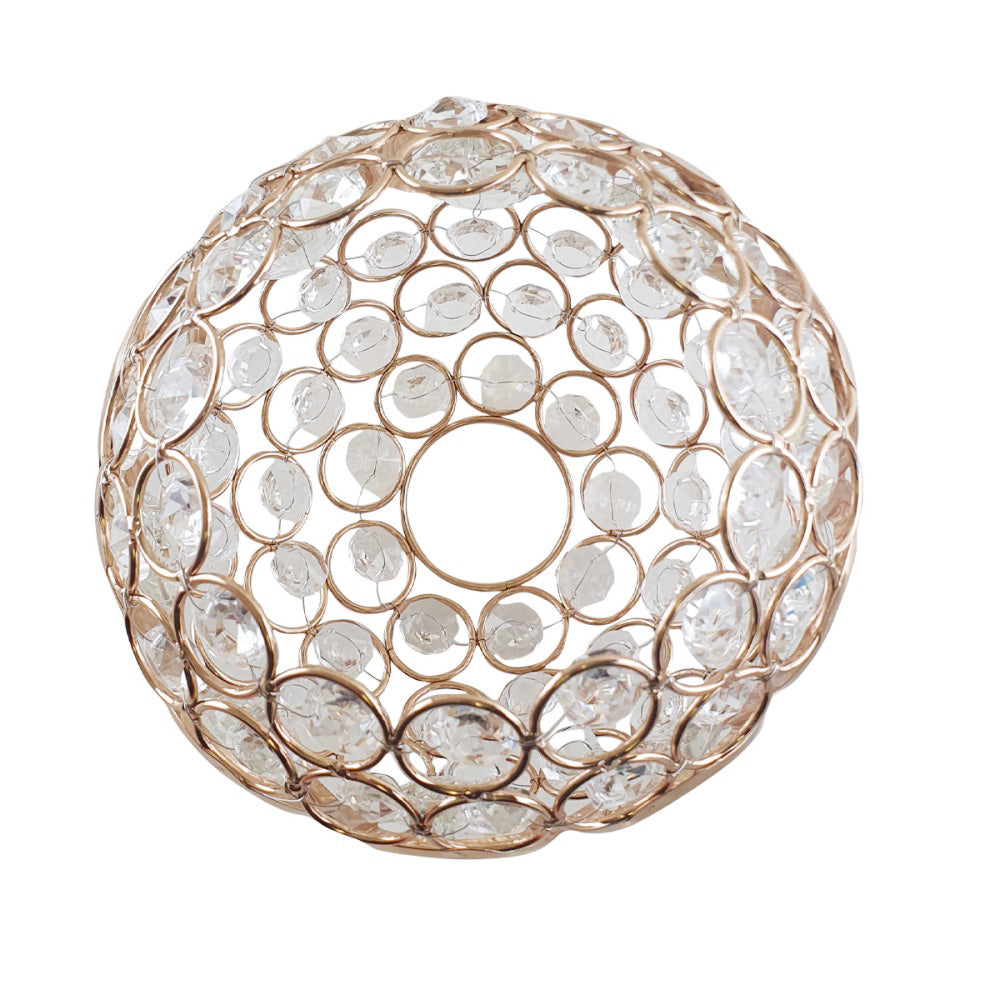 Crystal Shade Ceiling Light