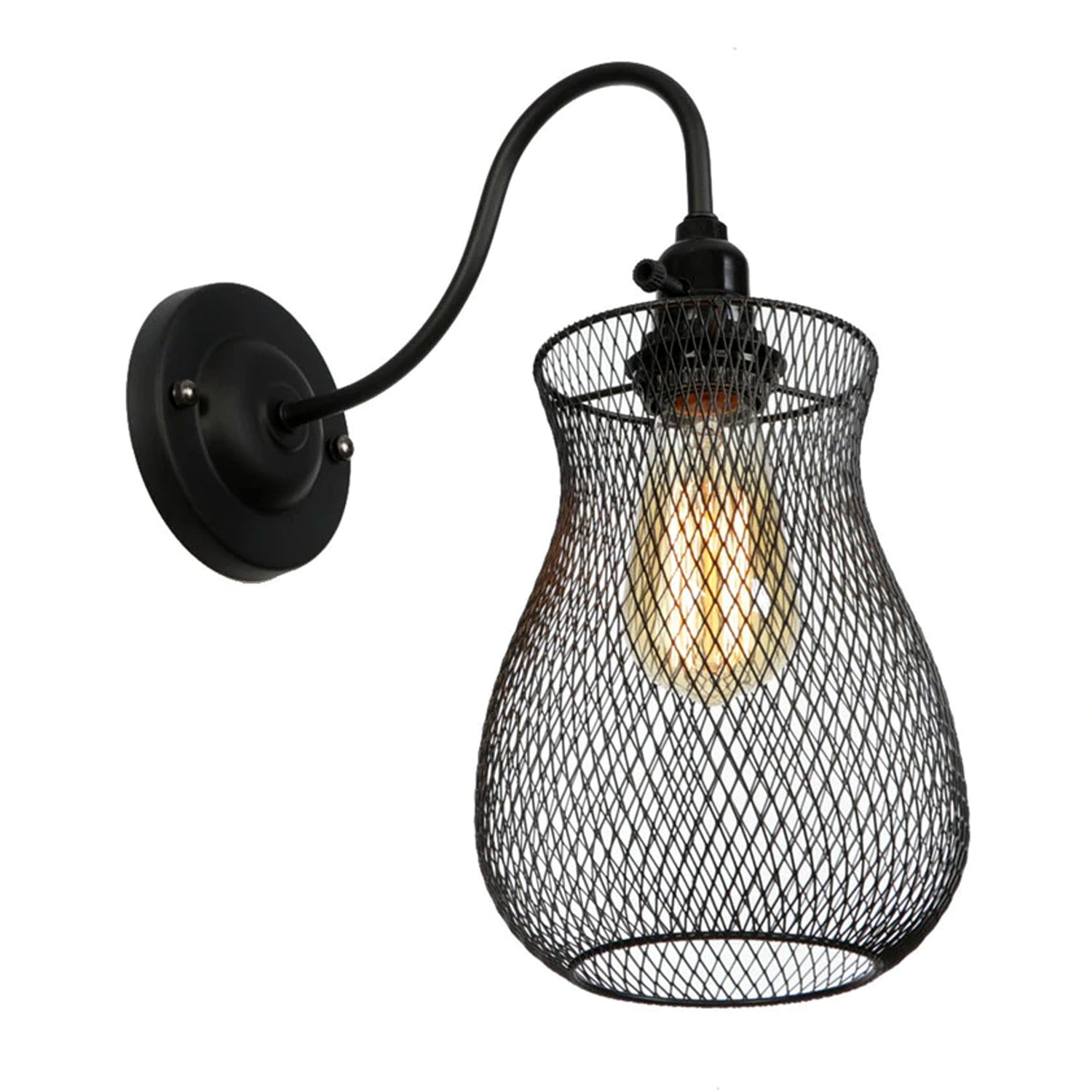 New Modern Vintage Industrial Retro Loft Metal Edison Lamp Shade Wall Light~2671 - LEDSone UK Ltd