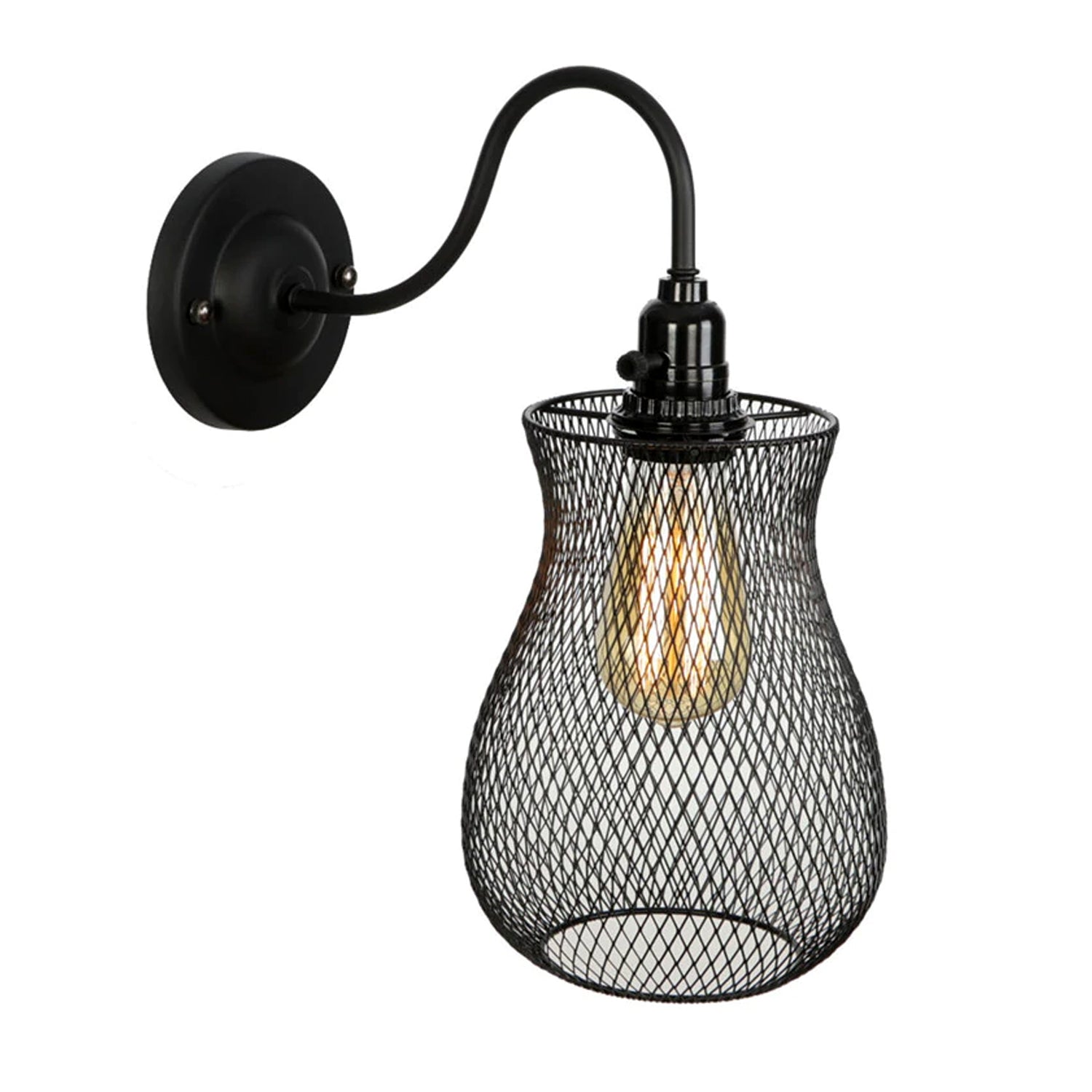 New Modern Vintage Industrial Retro Loft Metal Edison Lamp Shade Wall Light~2671 - LEDSone UK Ltd