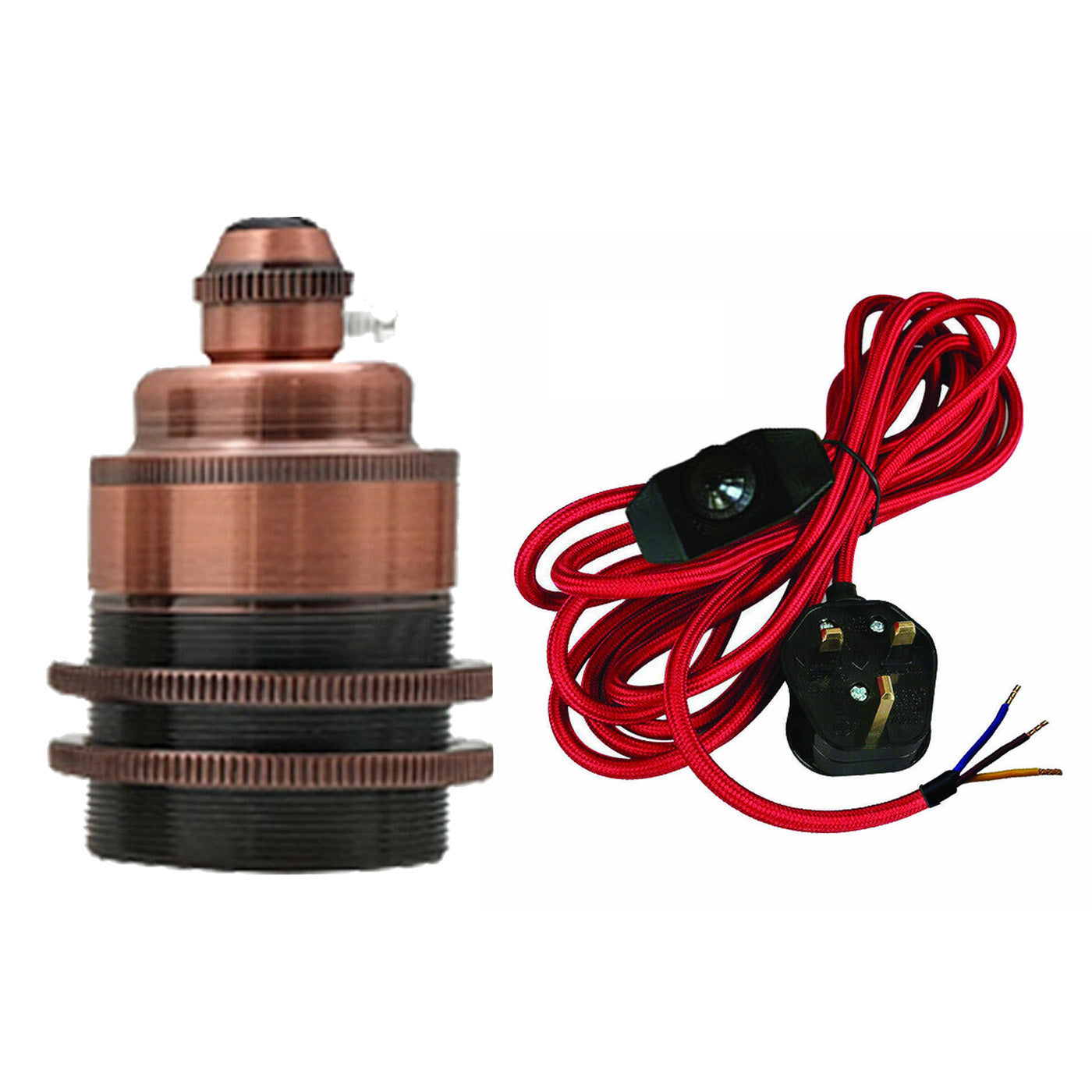 2m/4m/4.5m Fabric Flex Cable Plug 