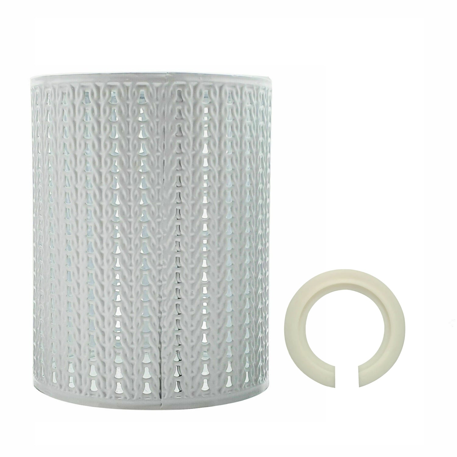 New style White Vintage metal wire cage lamp shade~1998 - LEDSone UK Ltd