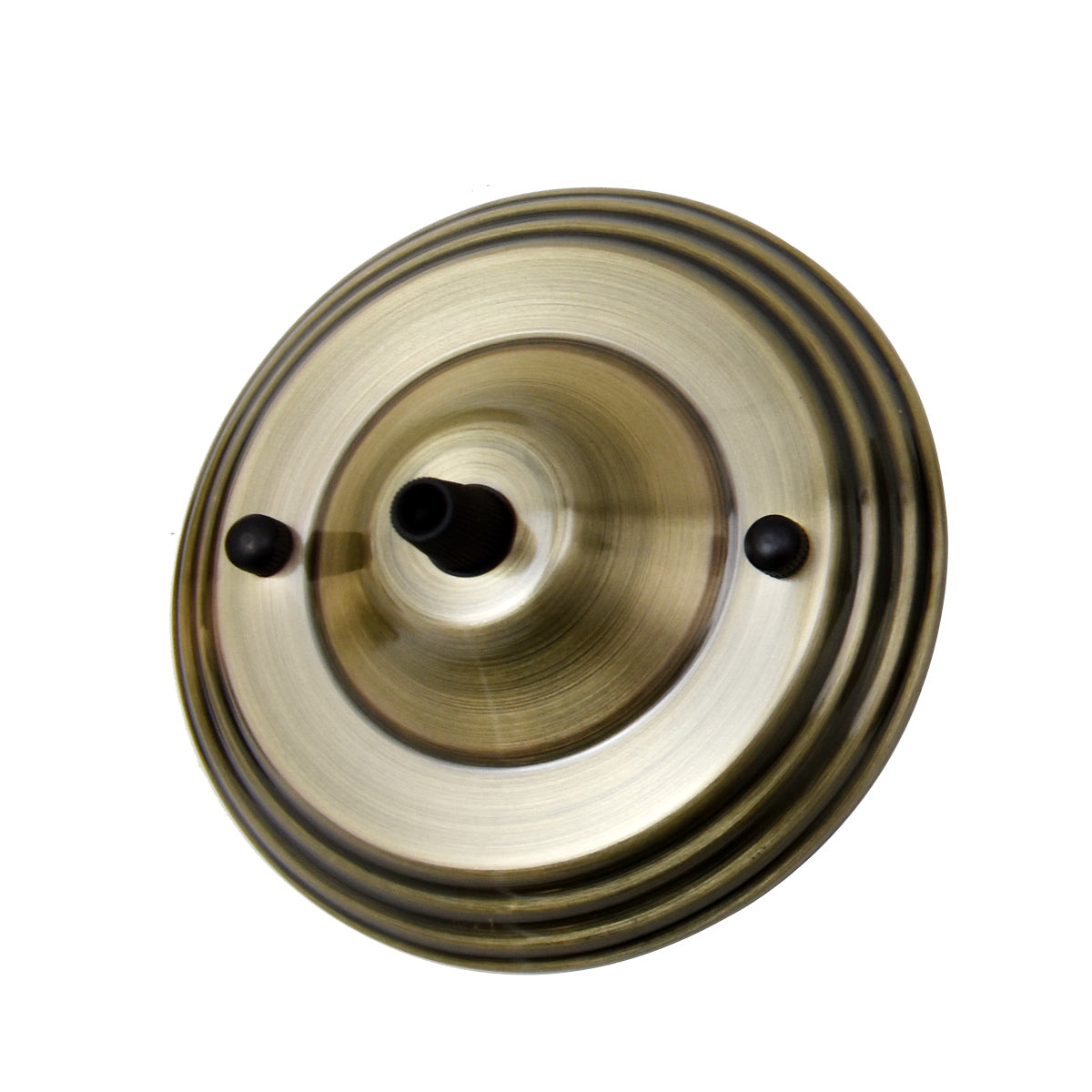 Pendant Cable Grip Flex Plate For Light Fitting 140mm Choose Green Brass Color Ceiling Rose~2655 - LEDSone UK Ltd