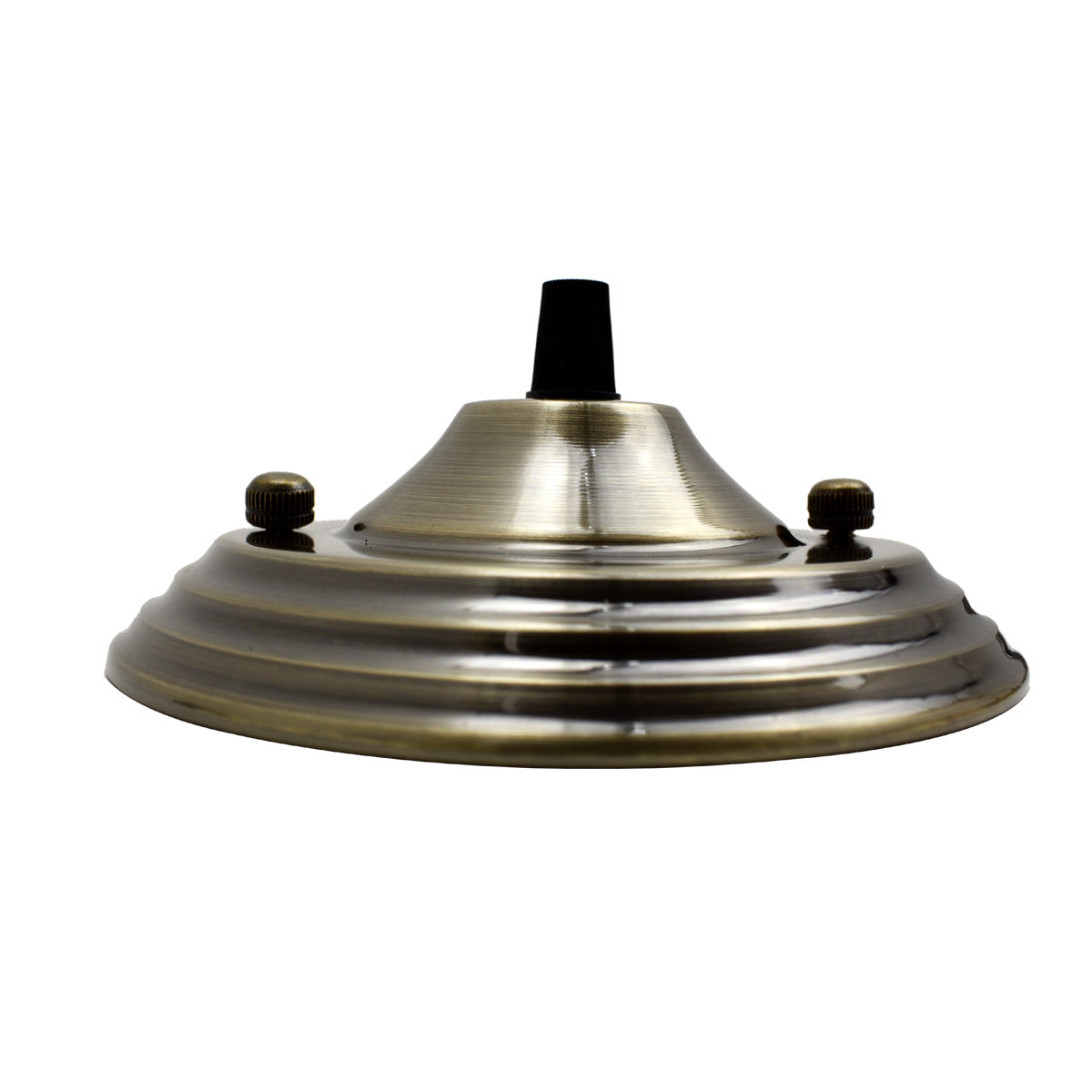 Pendant Cable Grip Flex Plate For Light Fitting 140mm Choose Green Brass Color Ceiling Rose~2655 - LEDSone UK Ltd