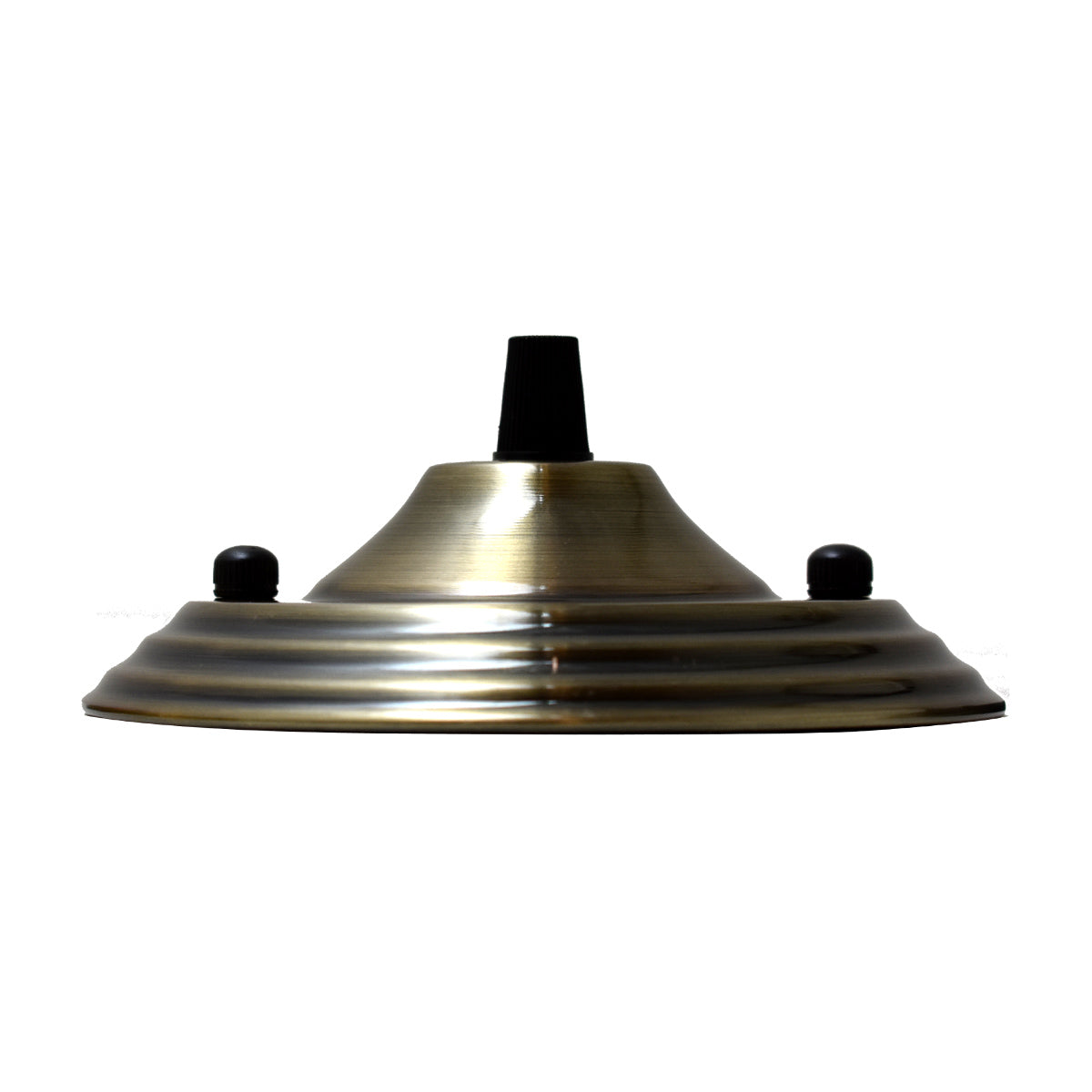 Pendant Cable Grip Flex Plate For Light Fitting 140mm Choose Green Brass Color Ceiling Rose~2655 - LEDSone UK Ltd