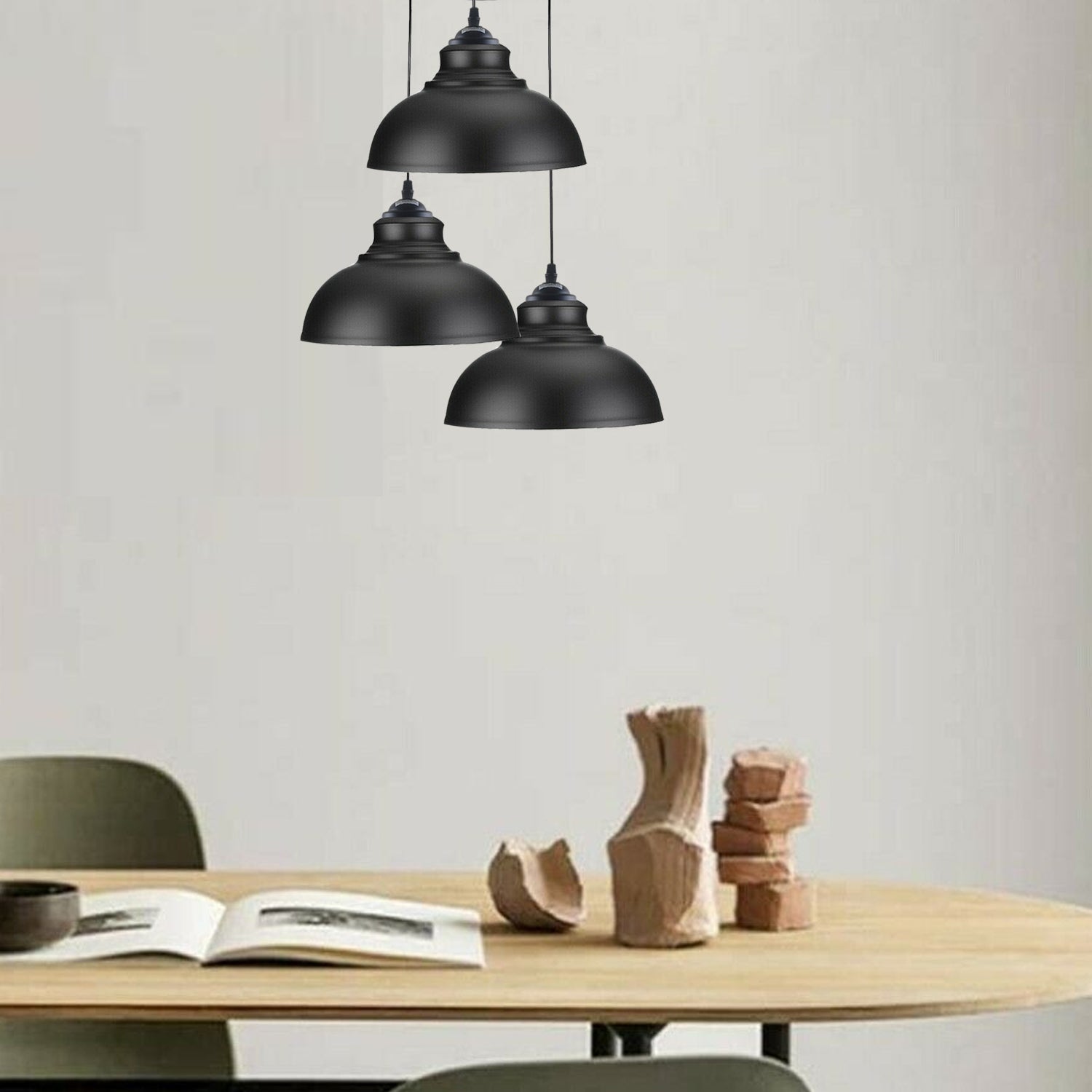 Modern Black Pendant Light